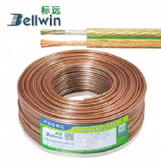純銅高保真透明音箱線(xiàn)金銀線(xiàn)200芯 2×1.0
